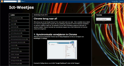 Desktop Screenshot of ictweetjes-stevenheyndrickx.blogspot.com