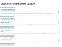 Tablet Screenshot of greenhomeimprovementux1.blogspot.com