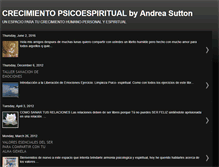 Tablet Screenshot of crecimientopsicoespiritual.blogspot.com