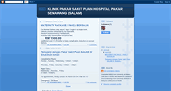 Desktop Screenshot of kliniksakitpuanshukiman.blogspot.com