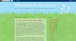 Desktop Screenshot of bilbopoohreview.blogspot.com