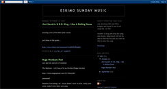 Desktop Screenshot of eskimosundaymusic.blogspot.com