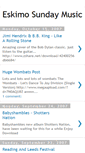 Mobile Screenshot of eskimosundaymusic.blogspot.com