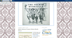 Desktop Screenshot of fourthmusketeer.blogspot.com