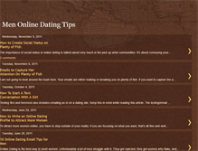 Tablet Screenshot of menonlinedatingtips.blogspot.com