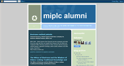 Desktop Screenshot of miplcalumni.blogspot.com