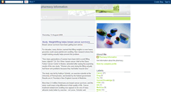 Desktop Screenshot of olpharmacyinfo.blogspot.com