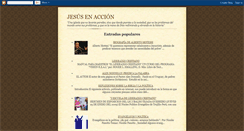 Desktop Screenshot of jesusenaccion.blogspot.com