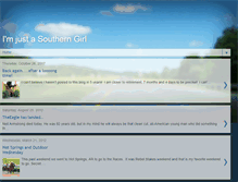 Tablet Screenshot of imjustasoutherngirl.blogspot.com