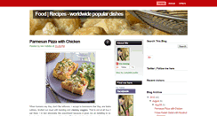 Desktop Screenshot of food-recipes-worldwide.blogspot.com