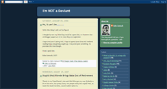 Desktop Screenshot of notadeviant.blogspot.com