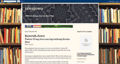 Desktop Screenshot of jawajowo.blogspot.com