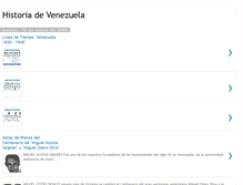 Tablet Screenshot of historiadevenezuela-teresa.blogspot.com