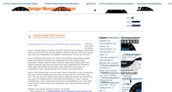 Desktop Screenshot of belajarjadihacking.blogspot.com