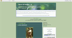 Desktop Screenshot of gocce.blogspot.com