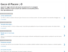Tablet Screenshot of gocce.blogspot.com