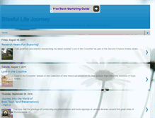 Tablet Screenshot of blissfulwritingthoughts.blogspot.com