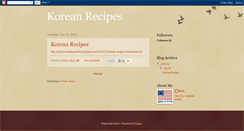 Desktop Screenshot of eelidhukoreanrecipes.blogspot.com