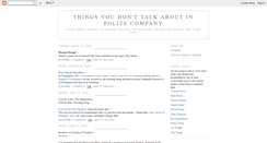 Desktop Screenshot of impolitecompany.blogspot.com