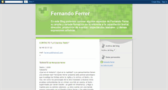 Desktop Screenshot of fernandoferrer.blogspot.com