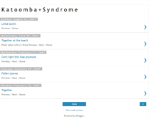 Tablet Screenshot of katoombasyndrome.blogspot.com