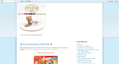 Desktop Screenshot of claydoughandme.blogspot.com
