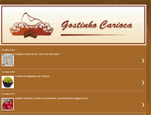 Tablet Screenshot of gostinhocarioca.blogspot.com