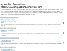 Tablet Screenshot of myauctionconnection.blogspot.com