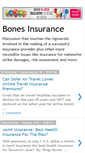 Mobile Screenshot of bonesinsurance.blogspot.com