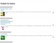 Tablet Screenshot of hubbleandhattie.blogspot.com
