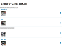 Tablet Screenshot of hockey-action.blogspot.com