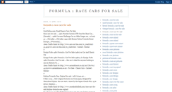 Desktop Screenshot of formula-1-race-cars-for-sale.blogspot.com