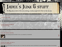 Tablet Screenshot of jadeesstuffandjunk.blogspot.com