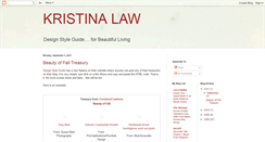 Desktop Screenshot of kristinalaw.blogspot.com