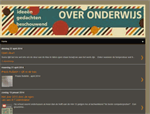 Tablet Screenshot of overonderwijs.blogspot.com