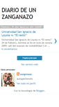 Mobile Screenshot of diariodeunzanganazo.blogspot.com