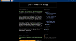 Desktop Screenshot of emotionallyvoided.blogspot.com