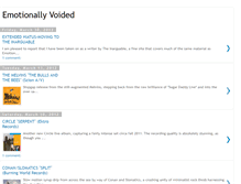 Tablet Screenshot of emotionallyvoided.blogspot.com