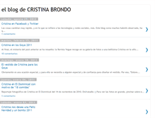 Tablet Screenshot of cristinabrondo.blogspot.com