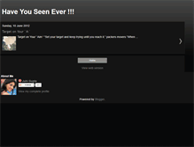 Tablet Screenshot of haveyouseenever.blogspot.com