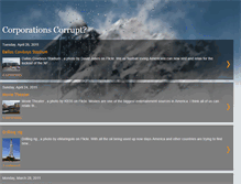 Tablet Screenshot of corporationscorrupt.blogspot.com