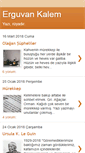 Mobile Screenshot of erguvankalem.blogspot.com