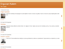 Tablet Screenshot of erguvankalem.blogspot.com