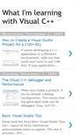 Mobile Screenshot of learningvisualc.blogspot.com
