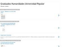 Tablet Screenshot of graduadoshumanidades.blogspot.com