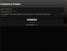 Tablet Screenshot of enfermeria-exfinales.blogspot.com
