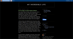 Desktop Screenshot of debi-myincrediblelife.blogspot.com
