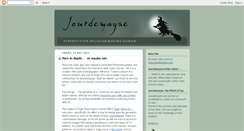 Desktop Screenshot of jourdemayne.blogspot.com