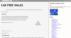 Desktop Screenshot of carfreewalks.blogspot.com
