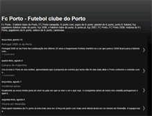 Tablet Screenshot of fcporto-pt.blogspot.com